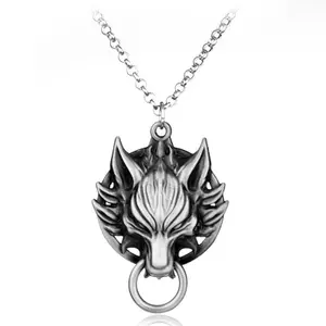 Final Fantasy VII Cloudy Wolf Cloud Wind Necklace Cosplay Accessories