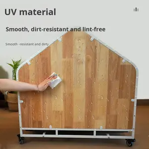 Jaula Moderna y Elegante para Perros Pequeños, de Madera Maciza con Ruedas, para Shiba Inu, con Inodoro Separado, Plegable, para Uso Doméstico, Tamaños Pequeño y <span class=keywords><strong>Grande</strong></span> - Product Image 3