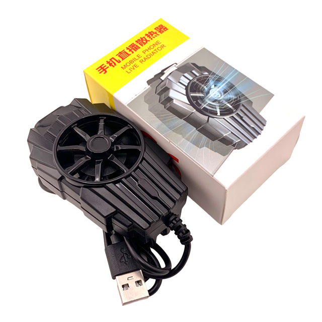 Factory Directly G6 Mobile Phone Cooler ABS Fix Clip Gaming Cooling Fan Radiator