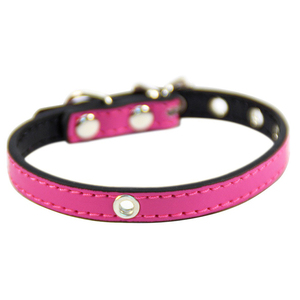 Collares de Cuero PU para Perros y Gatos, Diseño Personalizado Colorido, Tallas XXS, <span class=keywords><strong>XS</strong></span>, S, M, L, XL - Product Image 2