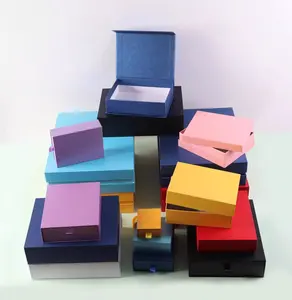 2023 Fábrica vendas diretas atacado Embalagem caixa de produtos personalizados Caixa exterior cosméticos caixa logotipo impressão caixa colorida