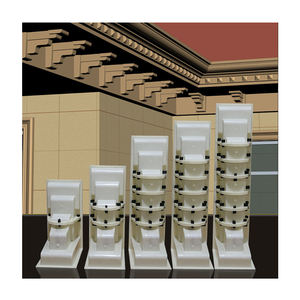 تشكيلات زينة للسقف، قوالب بلاستيكية من بلاستيك abs مثبتة، كرانيش لبناء الإسمنت والمنازل، قالب كوربل للخرسانة - Product Image 1