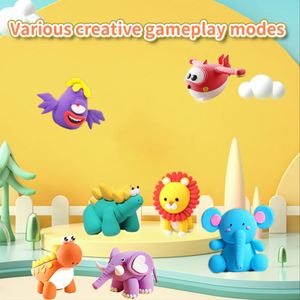 100g Large Packaging Air Dry <b>Foam</b> Clay, 24 Colors Soft Ultra Light DIY <b>Modeling</b> Clay, Wholesale for Kids - Product Image 3