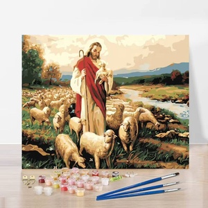Pintura Acrílica por Números para Principiantes, Colorida, al por Mayor, Personalizada para Niños y Adultos, Pintura Ecológica por Números, Regalos Novedosos, Pacinos - Product Image 2