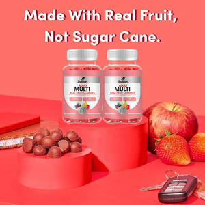 Compléments alimentaires Solilan OEM ODM à marque privé<span class=keywords><strong>e</strong></span> pour adultes : biotine, multivitamines C, D, <span class=keywords><strong>E</strong></span>, K1, B6, B12, acide pantothénique, bonbons gélifiés aux fruits, immunité - Product Image 5