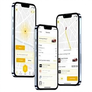 Application mobile de réservation de taxis au Sénégal : Réservez des trajets en ligne, suivez les conducteurs et profitez d'un service de ramassage/dépose sécurisé à domicile pour MAC/Linux via Internet - Product Image 1