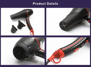 High Quality Strong 1800-2100W AC Motor Salon-Grade Professional <strong>Hair</strong> <strong>Dryer</strong> Concentrator Nozzle 2 Speeds For Household Salon Use - Product Image 5
