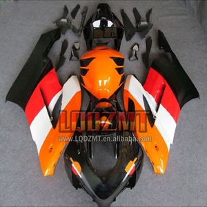 Cuerpo para <span class=keywords><strong>HONDA</strong></span> <span class=keywords><strong>1000</strong></span> CBR1000 <span class=keywords><strong>CBR</strong></span> <span class=keywords><strong>2004</strong></span> <span class=keywords><strong>RR</strong></span> CC 1000RR 109LQ.22 CBR1000RR 04 05 1000CC 2005 Carenados de inyección negro Oeste - Product Image 5