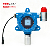 Détecteur de gaz H2S haute précision DUOTESI, alarme, 24V, multi-fixation, direct usine, garantie 1 an, best-seller pour l'agriculture/le laboratoire/l'industrie