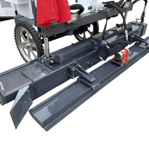 Machine de nivellement laser à 4 roues pour la construction, équipement de nivellement laser avec moteur, machine de finition de sol en béton - Product Image 4