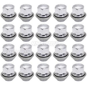 4/8/16/20 pièces d'écrous de roue M12x1.5 en alliage 19mm pour Ford C-MAX pour Focus Fiesta Fusion Mondeo Transit Connect - Product Image 1
