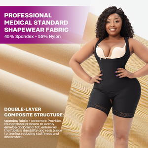 Fajas Colombiane Modellanti Post-Parto e Post-Chirurgiche <span class=keywords><strong>per</strong></span> Donna, Fase 3, Post-Liposuzione, Post-BBL, Sollevatore Glutei - Product Image 6