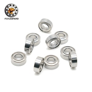 Roulements à billes en acier inoxydable Flyleopard S687ZZ 7x14x3.5mm avec joints intégrés pour applications à haute vitesse - Product Image 2