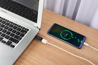 Bloqueador de Datos USB-A 3.0 de 50V-5A, Cargador Súper Rápido con Aleación de Aluminio, Certificado por la FCC para Computadoras y Teléfonos Móviles