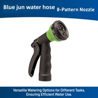Tuyau d'arrosage rétractable en gros d'usine avec pistolet à eau haute pression à 8 modes pour jardin, maison et lavage de voiture