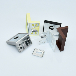 Large Plastic 90-Degree Connector for Kitchen Cabinets Two-in-One <b>Bracket</b> with Iron Furniture Shelves Connects Supports Lid - Product Image 3
