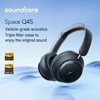 Anker Soundcore Space Q45 لاسلكي لسماعات بلوتوث ثلاثي ديناميكي نشط إلغاء الضوضاء LDAC HiRes A3040 Mobile