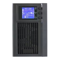 Onduleur en ligne 3 kVA à tour, temps de transfert nul, onde sinusoïdale pure, stabilisation de tension 50/60 Hz pour serveurs de salle informatique