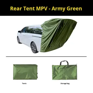 Tente d'auvent arrière MPV étanche Portable pour voiture en plein air Protection solaire pratique pour pique-nique de <span class=keywords><strong>Camping</strong></span> tout-terrain - Product Image 6