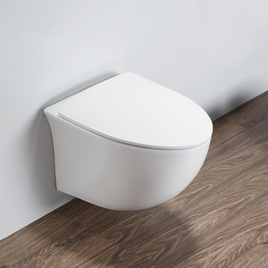 PATE B2352MB, allemagne, pays-bas, espagne, standard, noir mat, fixation murale, toilette sans bords, suspension murale, toilette suspendue - Product Image 4