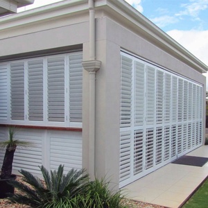 Système d'ombrage solaire de bonne qualité Façade extérieure anti-pluie Persiennes verticales automatiques en aluminium motorisées pour brise-soleil - Product Image 5