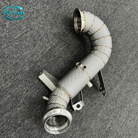 Sistema de Escape de Tubos Rectos Valvetronic de Acero Inoxidable Rytan para Mercedes Benz W177 C118 AMG A45S CLA45 2.0T