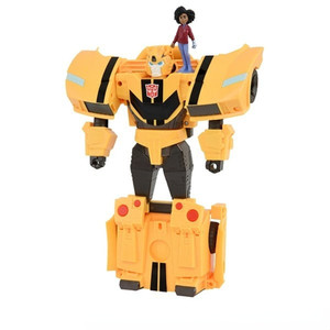 <span class=keywords><strong>Takara</strong></span> หม้อแปลงไฟฟ้า Earthspark ESC-02 Bumblebee & MO Malto Spin แอคชั่นฟิกเกอร์2-in-1หุ่นยนต์รถบรรทุกของเล่นสำหรับสะสมของเล่น - Product Image 4