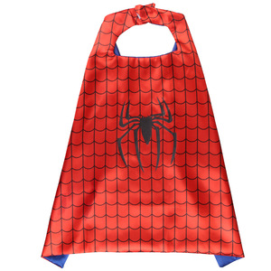CM208 Capa Personalizada de Superhéroe para Niños, Cosplay de Araña, Disfraz de Fiesta de Halloween, Capa de Anime - Product Image 4