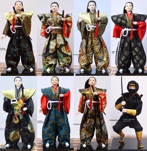 Muñeca <span class=keywords><strong>Samurai</strong></span> Japonesa para Decoración del Hogar y Hotel, Decoración Navideña Pintada a Mano para <span class=keywords><strong>Restaurante</strong></span> Barbacoa Isakaya - Product Image 6