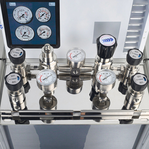 Colector de cambio de sistema de panel de control de <span class=keywords><strong>gas</strong></span> semiautomático de alta presión con regulador de argón para reducción de presión - Product Image 4