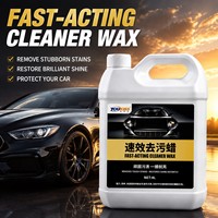 Cire nettoyante rapide 4L pour voiture, élimination puissante des taches, restauration de la brillance, cire de detailing pour peinture automobile