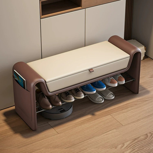 <span class=keywords><strong>Banc</strong></span> à <span class=keywords><strong>chaussures</strong></span> en bois pour la maison, idéal pour les entrées de petits espaces. Un <span class=keywords><strong>banc</strong></span> pour ranger les <span class=keywords><strong>chaussures</strong></span> et s'asseoir - Product Image 2