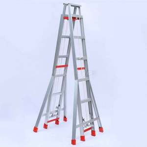 bibo <b>Telescopic</b> & Foldable Aluminum Alloy Outdoor Engineering <b>Ladder</b> Solution for Practical Use - Product Image 1