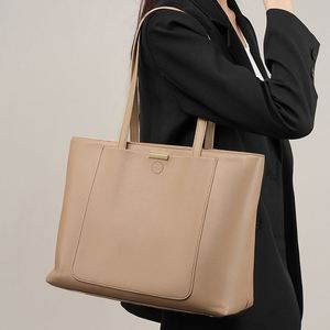 <span class=keywords><strong>Sac</strong></span> à main Smartjoy en cuir pleine fleur, design carré classique et minimaliste, <span class=keywords><strong>sac</strong></span> fourre-tout à bandoulière pour femme, sacoche pour ordinateur portable, luxe discret - Product Image 1