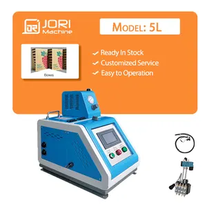 Hot Sale Automatic Glue Applicator With Touch Screen Control 5KG Hot Melt Gluing Machine For Box Packing