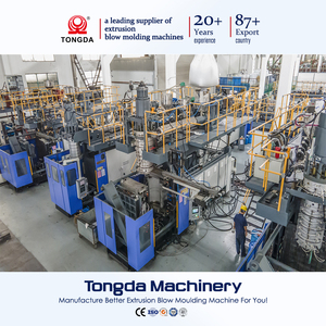 100 200L litre 220L baril chimique Double L anneau en plastique tambour réservoir extrusion soufflage Machines - Product Image 3