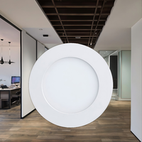 Plafonnier LED rond haute performance 6W, luminaires modernes, panneau lumineux LED pour plafond