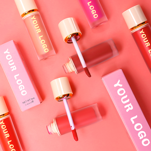 Chất lượng cao 17 màu trang điểm lâu dài Vegan lỏng Blush kem nhãn hiệu riêng má Blusher mềm lâu dài 5g Net WT - Product Image 6