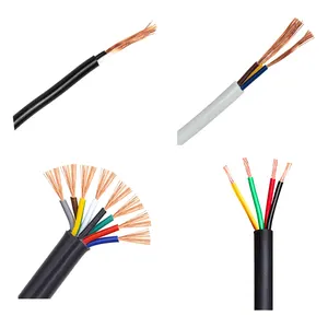 Hot bán ul2464 dây 2C 4C 8C dây dẫn 28 AWG đồng điều khiển tín hiệu cáp điện dây AWM 2464 Cáp 22AWG dây điện