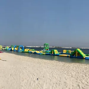 Parc aquatique gonflable le plus long du pakistan 1 pièce adulte et enfant de plus de 7 ans