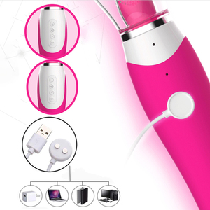 Vibrador de Lengua con Succión Clitoriana, Masajeador con Ventosa, Juguete Sexual para Parejas, Vibrador con Lengua Electrónica para Lamido, Dildo para Mujeres Adultas - Product Image 5