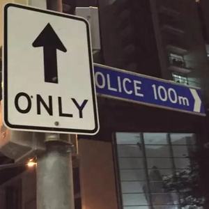 Giriş yok sol dönüş trafik yol işaretleri İspanya arjantin meksika kolombiya Peru - Product Image 6