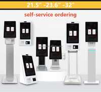 Caisse enregistreuse libre-service numérisation paiement Cash Alipay Machine de commande Kiosque libre-service pour restaurant
