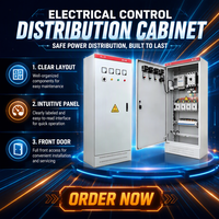 Armoire de distribution électrique basse tension combinée multi-armoires, tableau électrique pré-câblé, centre de puissance industriel IP40/IP53