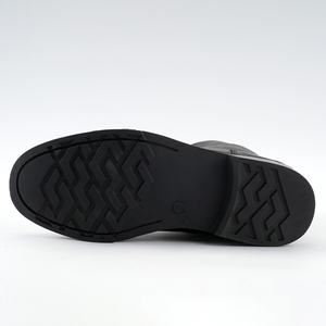 SF22 706 <b>Black</b> Leather <b>Boots</b> Men High Top Lace-Up Durable All Seasons Casual Style - Product Image 3