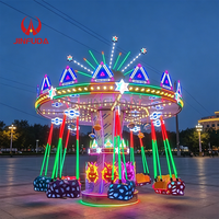 Manège Attrayant Chaise Volante de Carnaval pour Complexes et Plazas – Équipement d'Amusement Extérieur à Grande Échelle