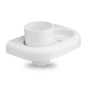 Portavasos Serie Luca Blanco 30.5 Cm de Largo 10 Cm de Ancho 15 Cm de Altura Para Uso en Automóvil - Product Image 3