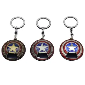 Брелок «Мстители», «Капитан Америка», 3 цвета, брелок для открывания бутылок, Лидер продаж, оптовая продажа