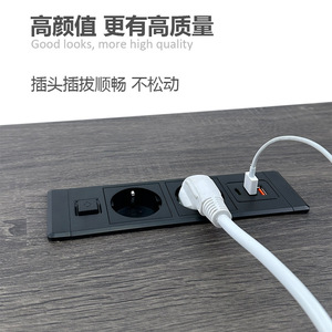 Jianshi Hardware Products Smart <b>Socket</b> EU Plug 16A Desktop Power Strip <b>With</b> <b>Usb</b> Ports Universal Use - Product Image 3