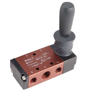 Vanne à levier pneumatique légère 4H210 08, vanne de commande d'air à deux positions et cinq voies pour usage industriel - Product Image 1
